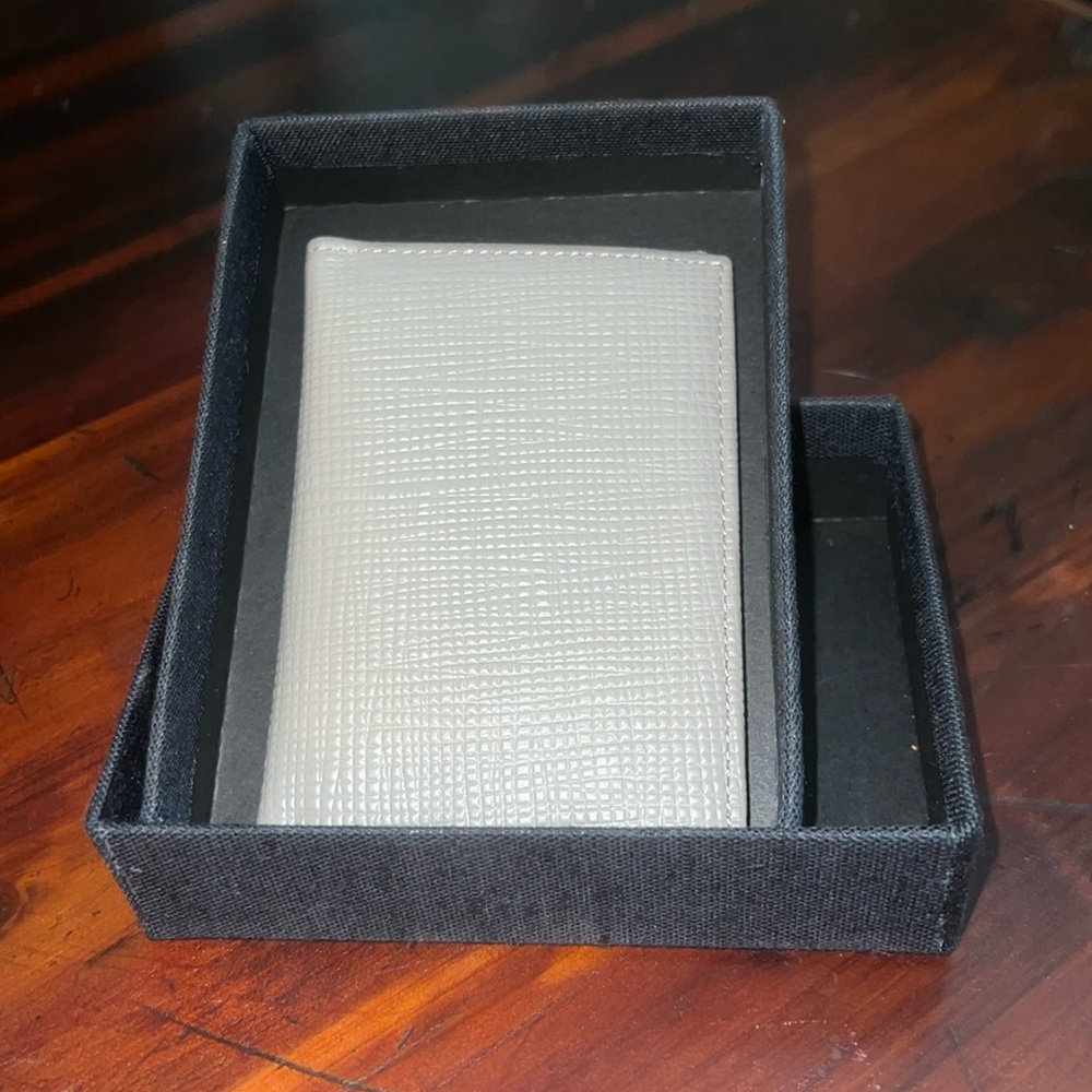 Minotti Grey Wallet/card holder